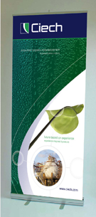 Roll'up 200x100cm, nośnik - frontlit ferrari